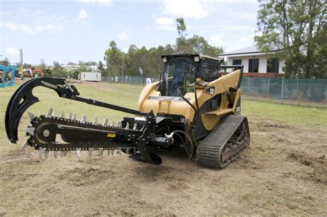 caterpillar s330 skid steer trencher|cat skid steer trencher attachments.